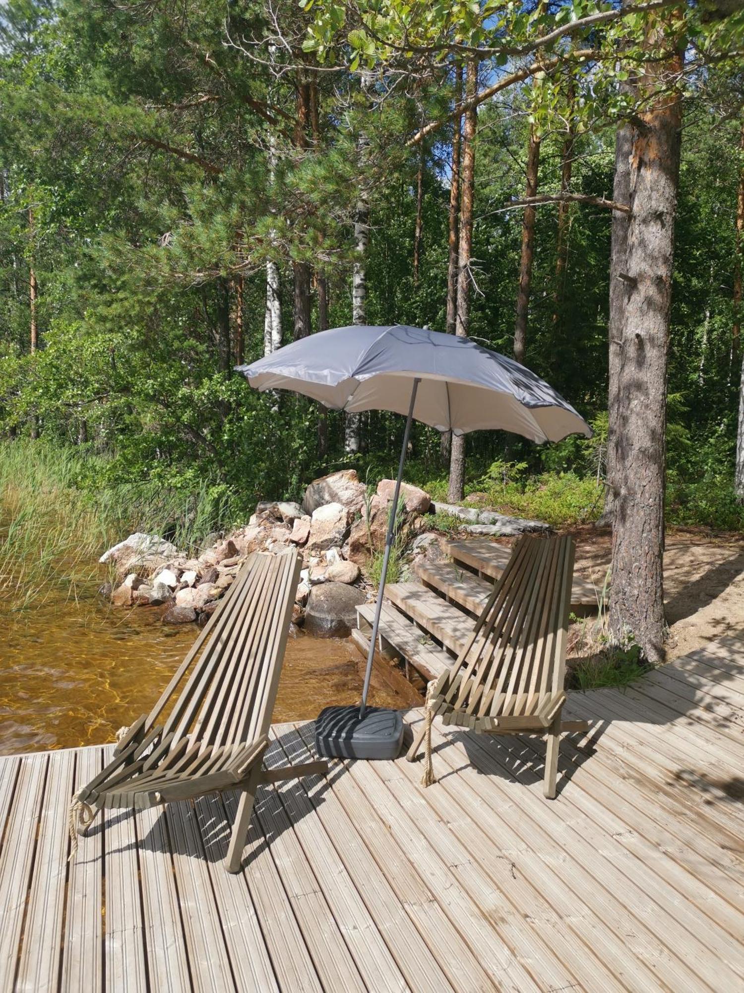 Patalaiska Cottage With Private Beach Руоколахти Екстериор снимка
